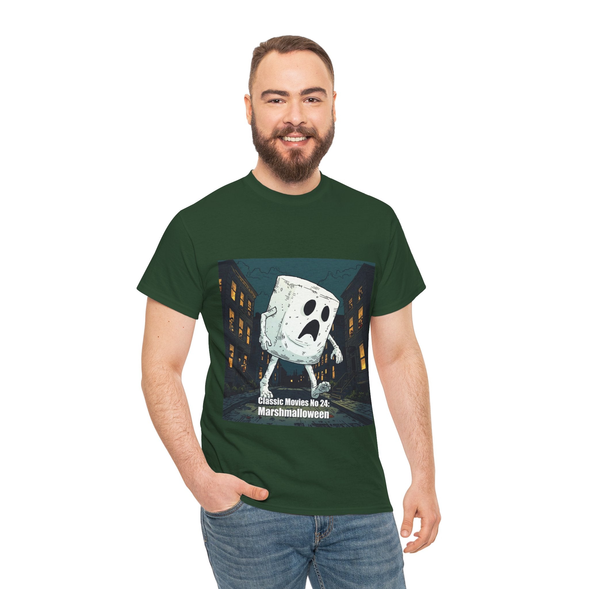Classic Movies No 24 - Marshmalloween Horror Tee