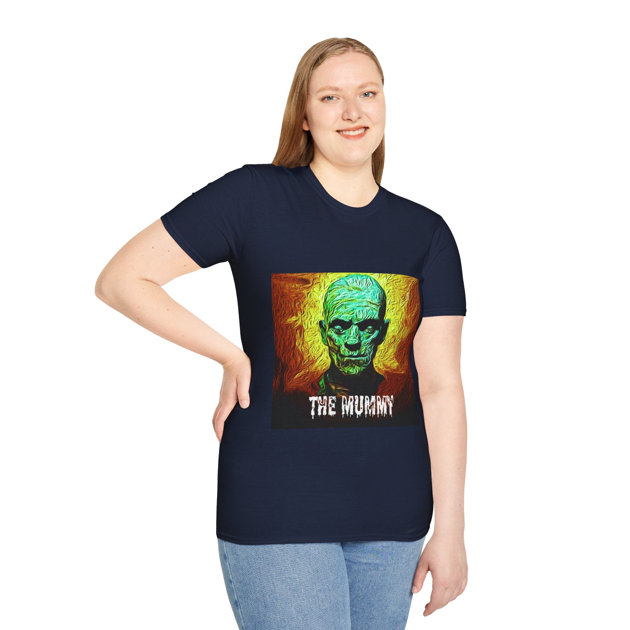 The Mummy Vintage Horror T-Shirt — Retro Green Monster Graphic Tee