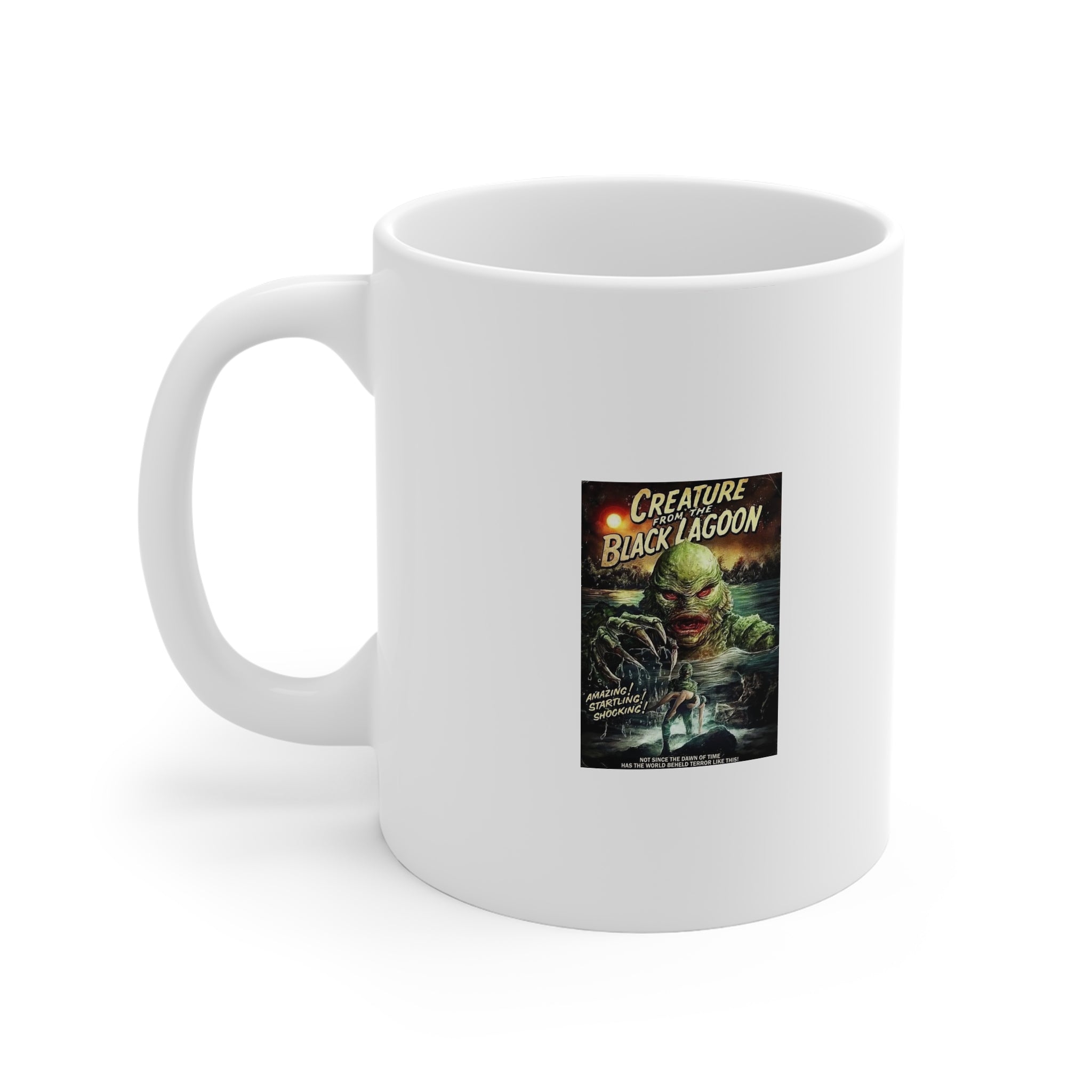 Creature from the Black Lagoon Mug - Classic Vintage Horror Movie Poster 11oz