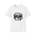Skull Graphic T‑Shirt — Vintage Distressed Skull Tee for Goth & Alternative Style