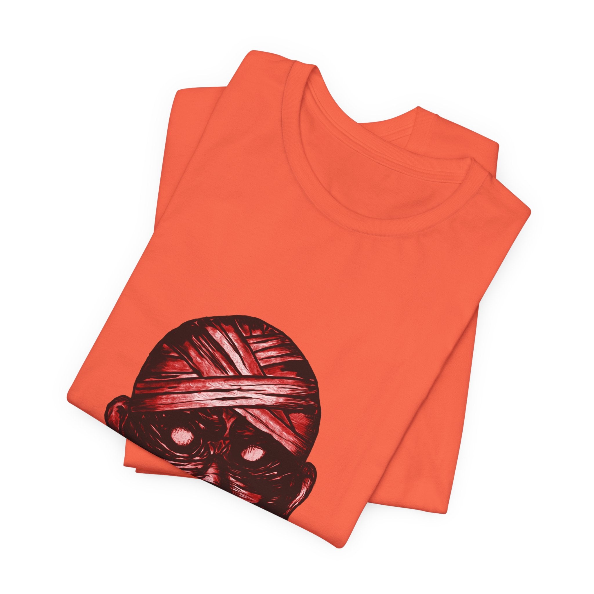 Mummy Horror Tee – “Come to Mummy?” Graphic Halloween T-Shirt