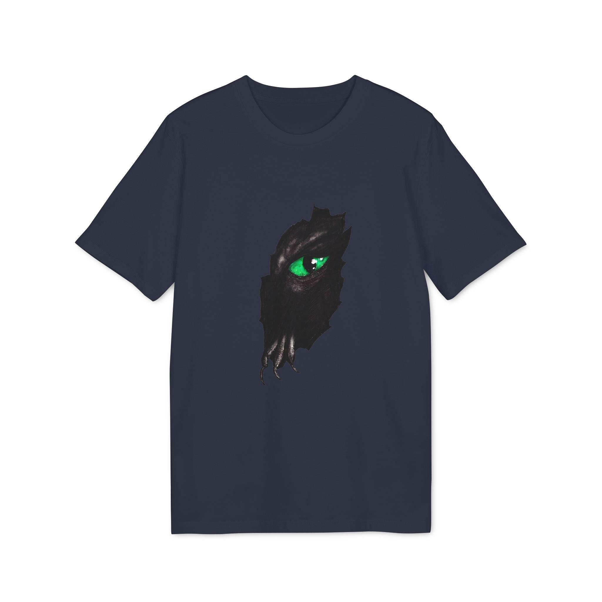 T-Shirt — Green Dragon Eye and Claw Graphic