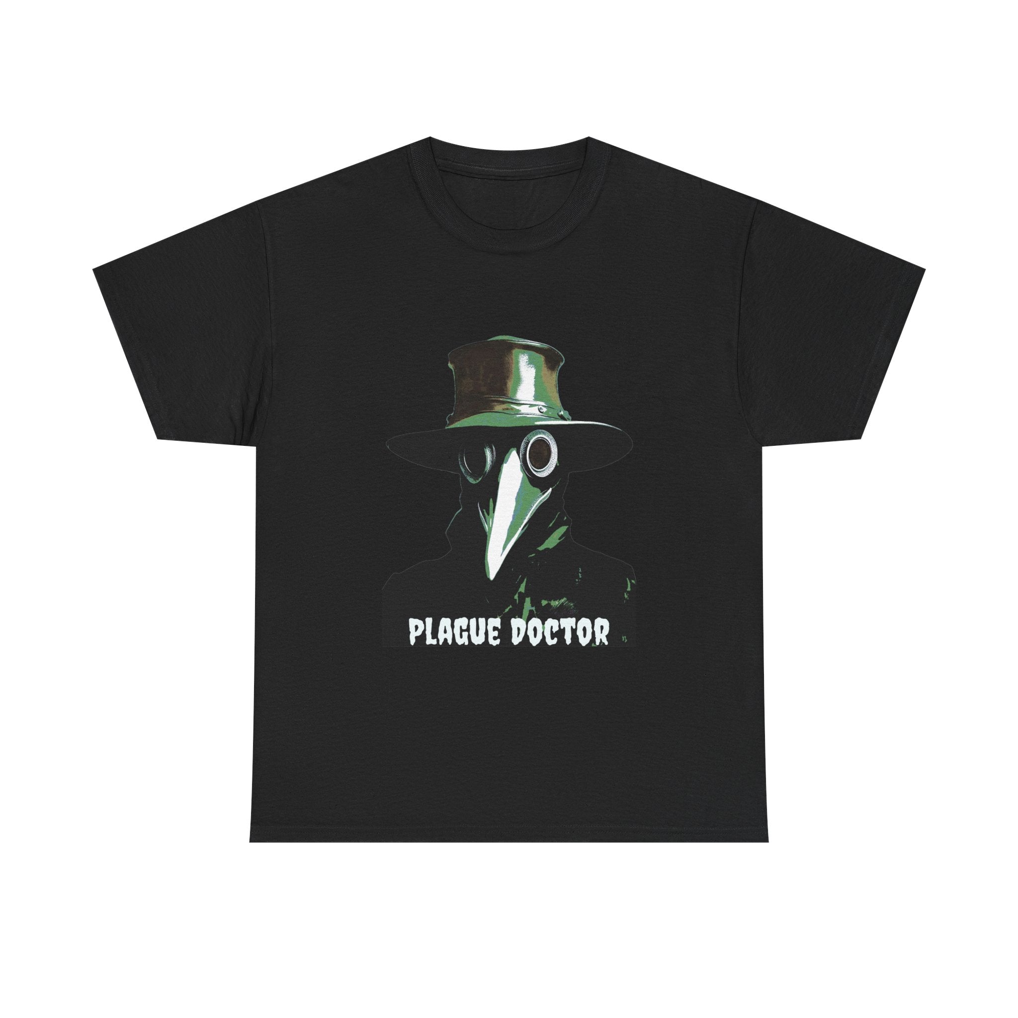 Plague Doctor T‑Shirt — Vintage Gothic Tee