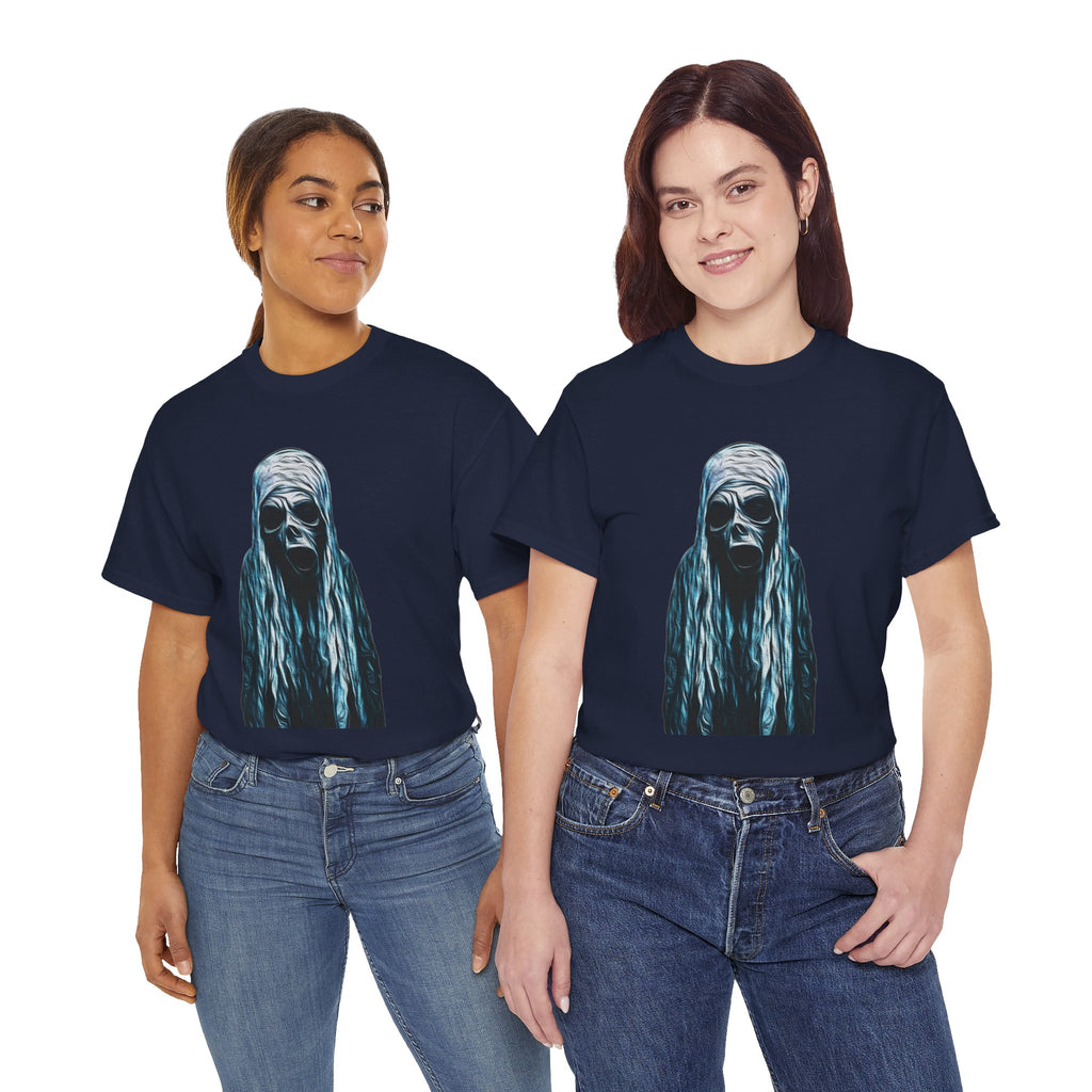 Screaming Ghoul T-Shirt — Gothic Horror Portrait Tee