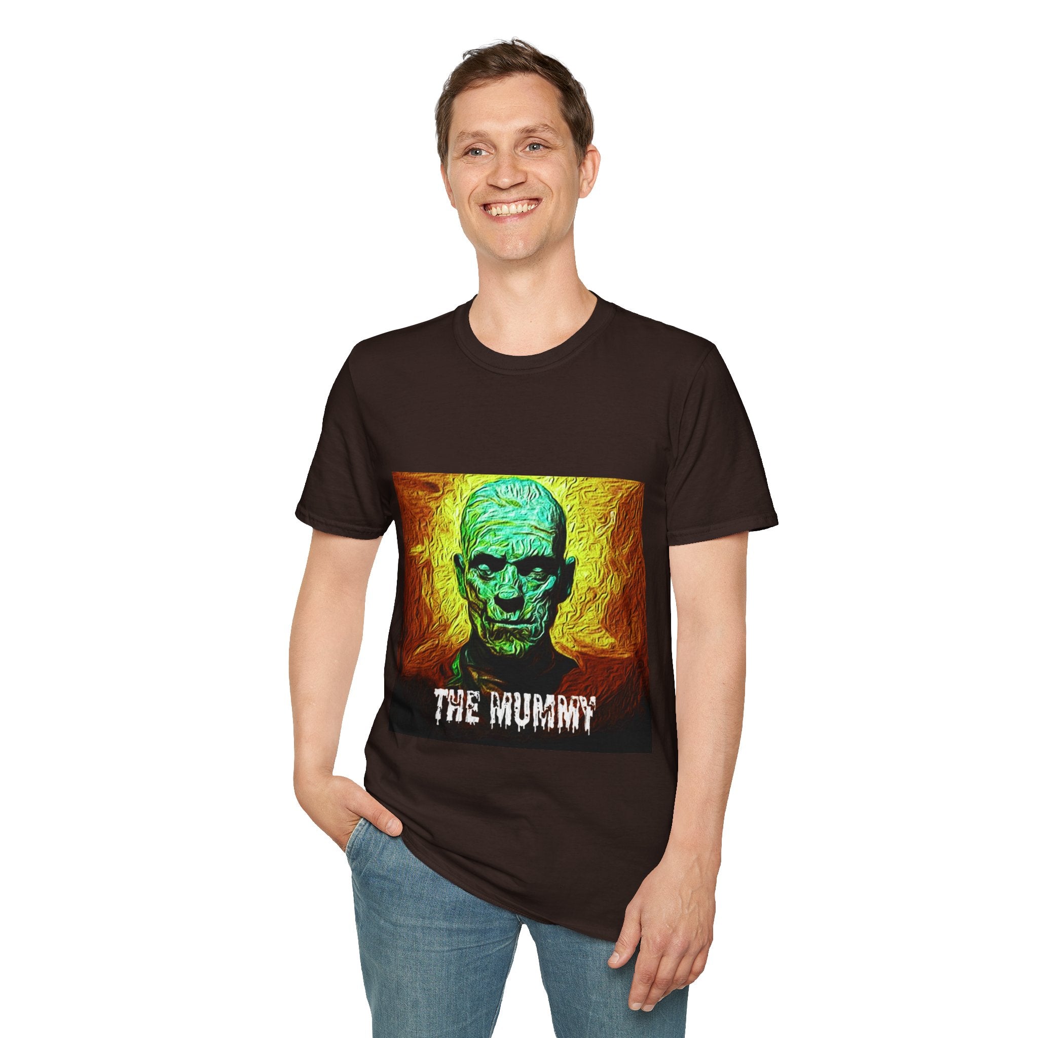The Mummy Vintage Horror T-Shirt — Retro Green Monster Graphic Tee