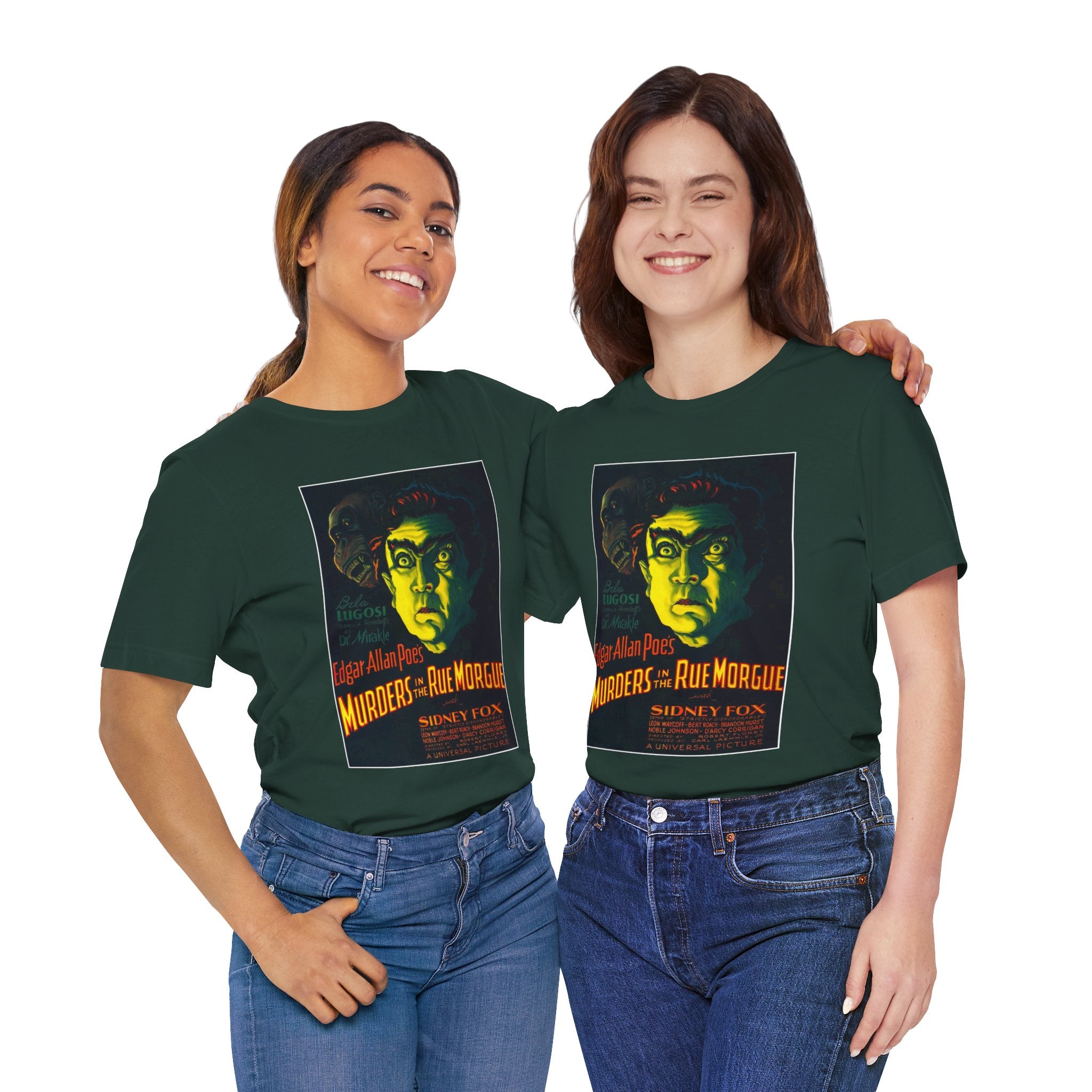 Murders in the Rue Morgue Vintage Horror Tee — Edgar Allan Poe Poster Shirt