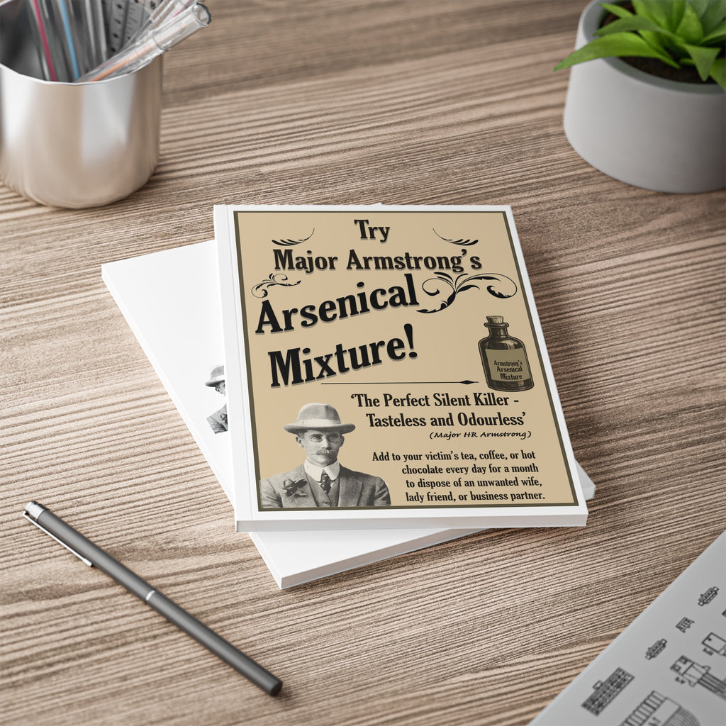 Arsenical Mixture Vintage Ad A5 Softcover Notebook