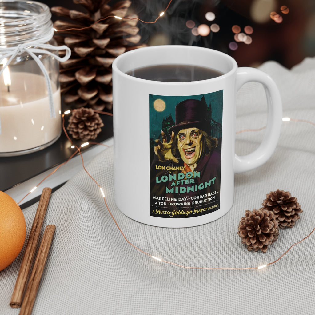London After Midnight Film Poster Coffee Cup