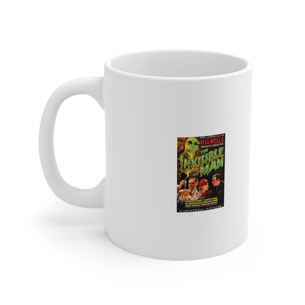 Vintage Horror Movie Mug — The Invisible Man Classic Film Gift for Book & Film Lovers