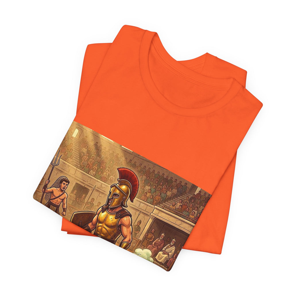 Classic Movies No 48: Fartacus. Gladiator Arena T-Shirt | Ancient Roman Warrior Design