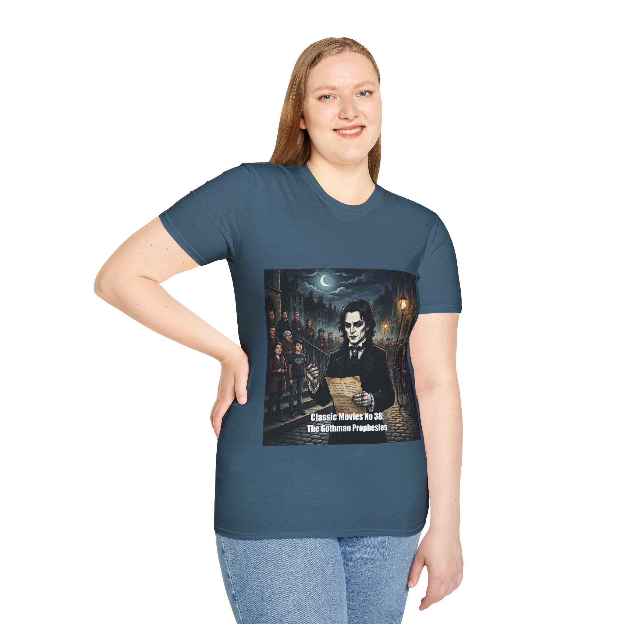 Classic Movies No 38 - The Gothman Prophecies T-Shirt | Vintage Horror Portrait Tee