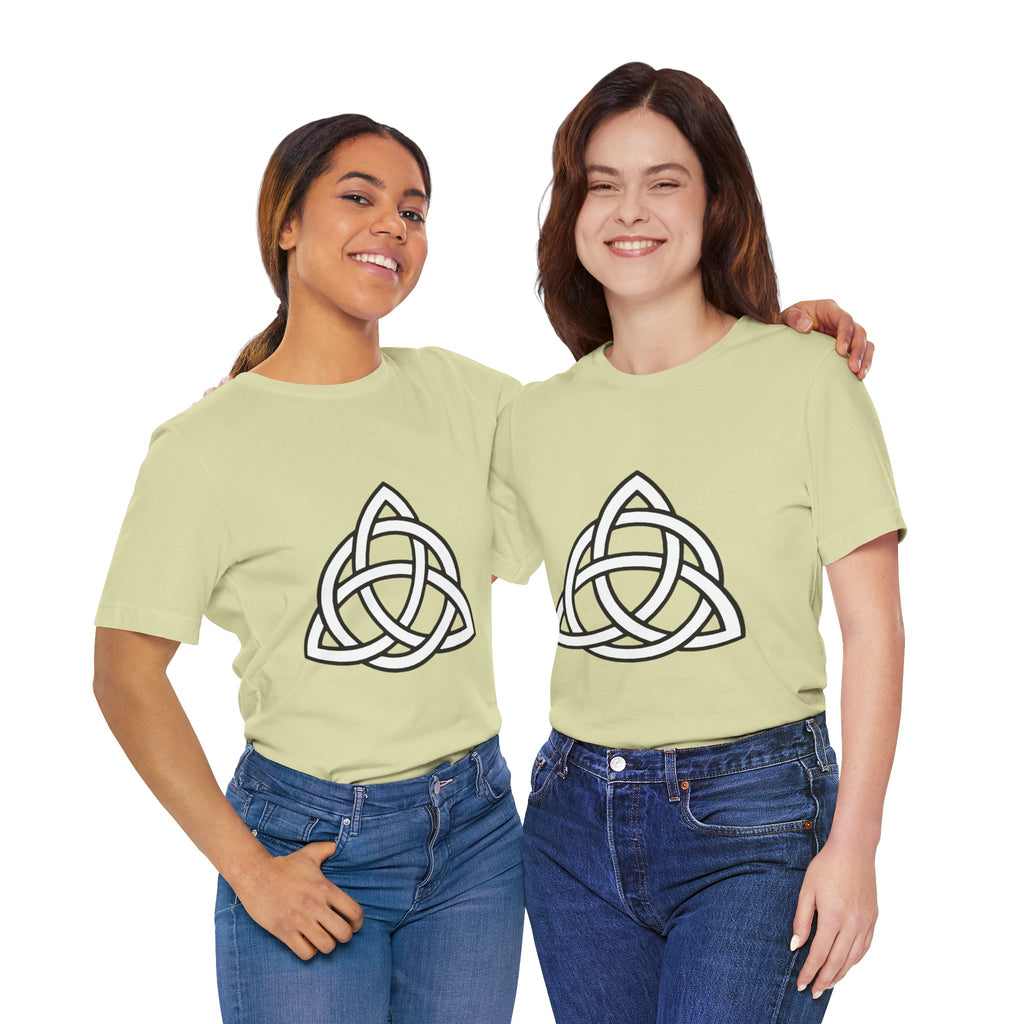 Celtic Dara Knot Circle T-Shirt | Interlaced Celtic Design