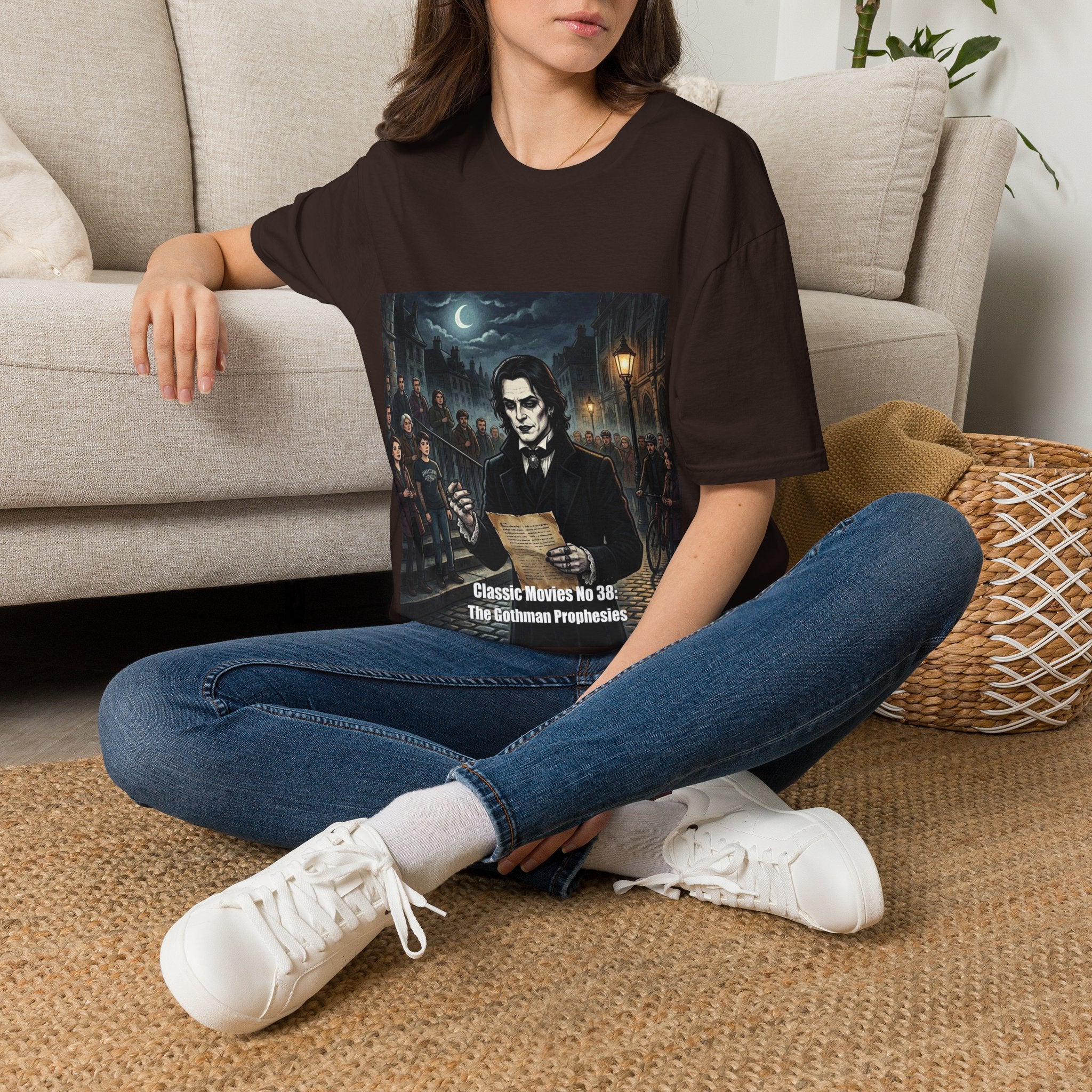Classic Movies No 38 - The Gothman Prophecies T-Shirt | Vintage Horror Portrait Tee