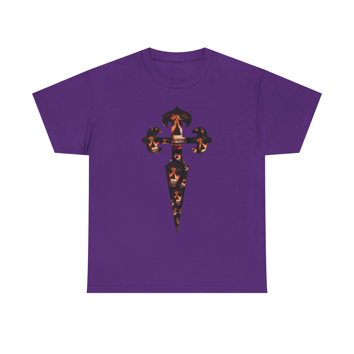 Celtic Skull Dagger Graphic Tee — Gothic Horror Print