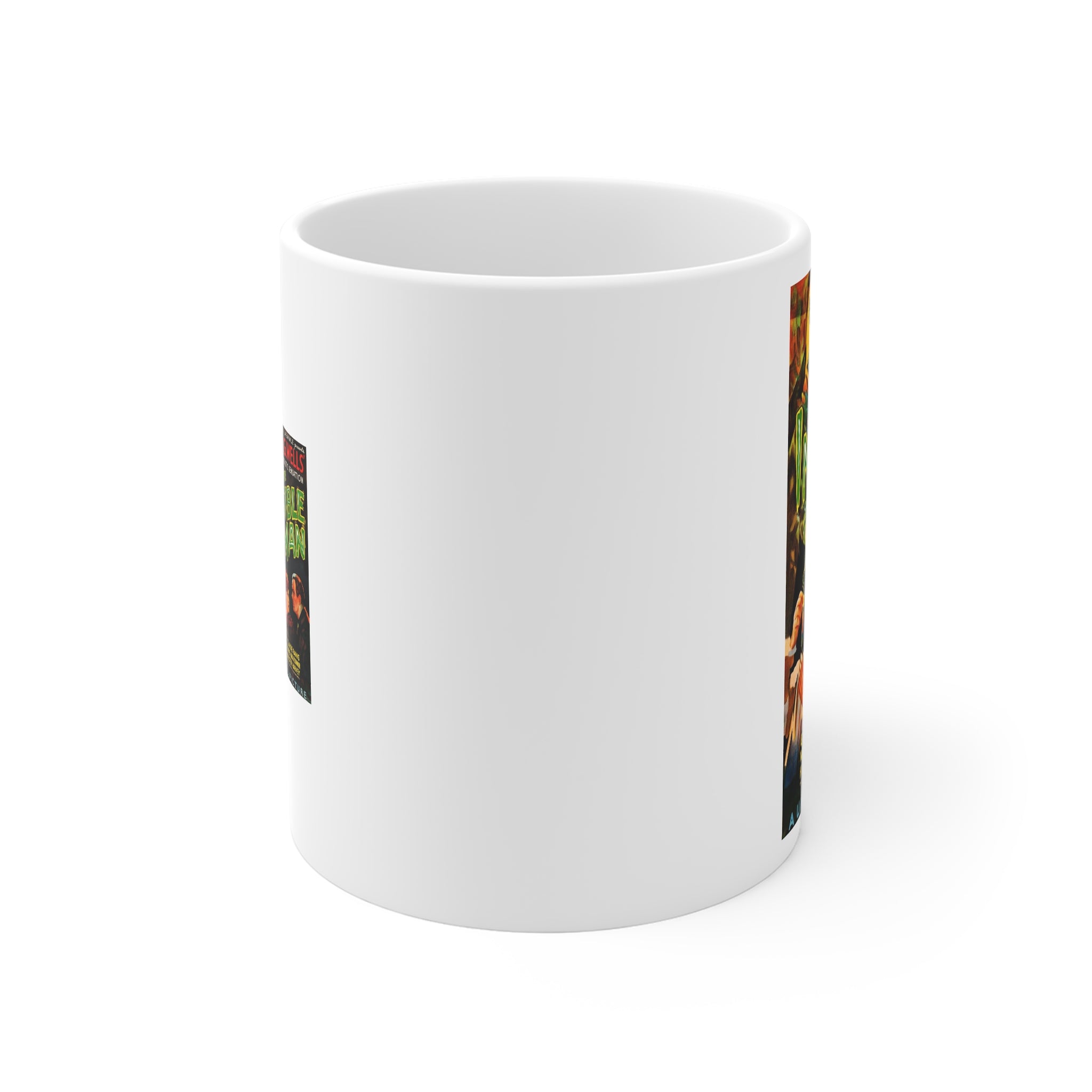 Vintage Horror Movie Mug — The Invisible Man Classic Film Gift for Book & Film Lovers