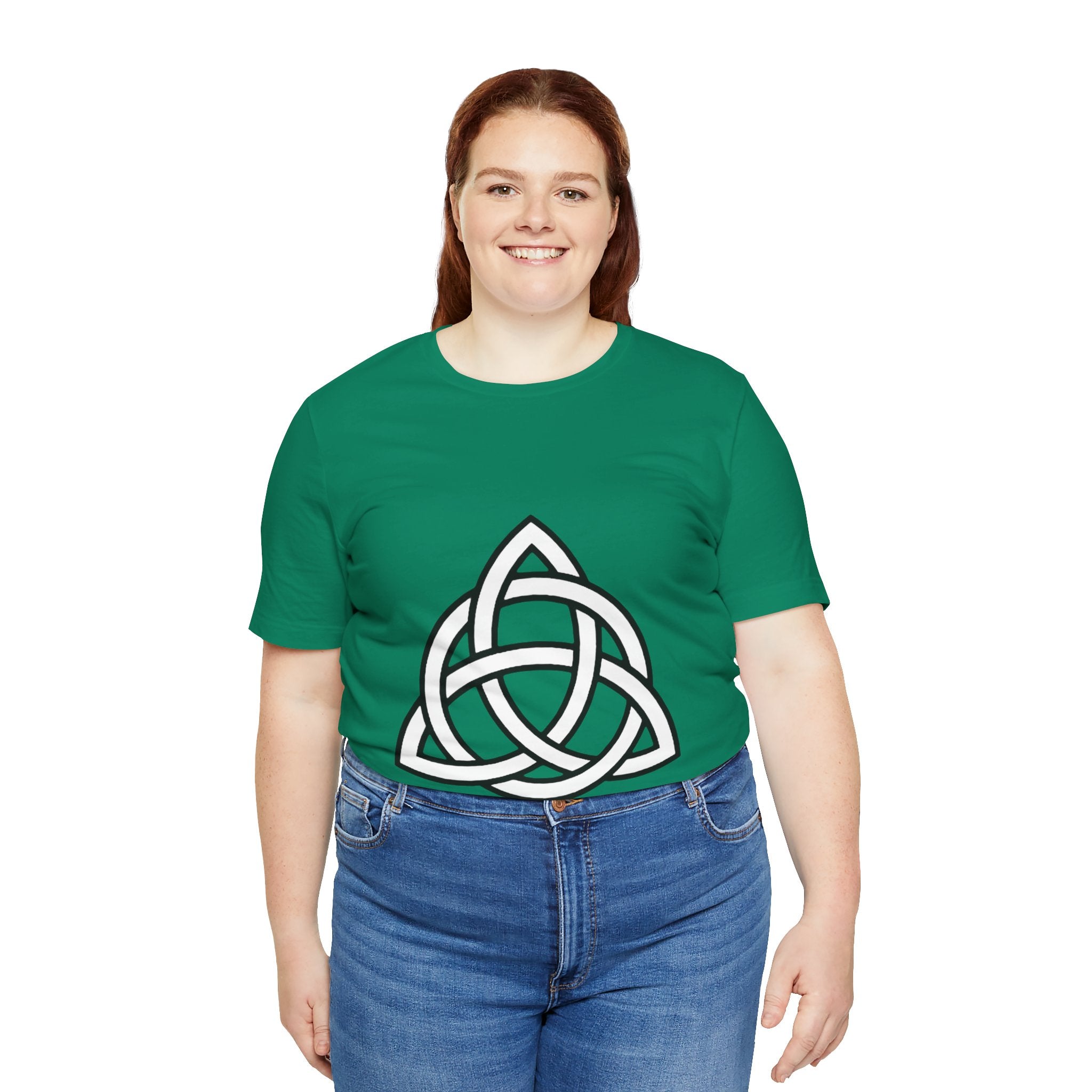 Celtic Dara Knot Circle T-Shirt | Interlaced Celtic Design