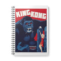 King Kong Retro Poster Wirobound Notebook (A5)