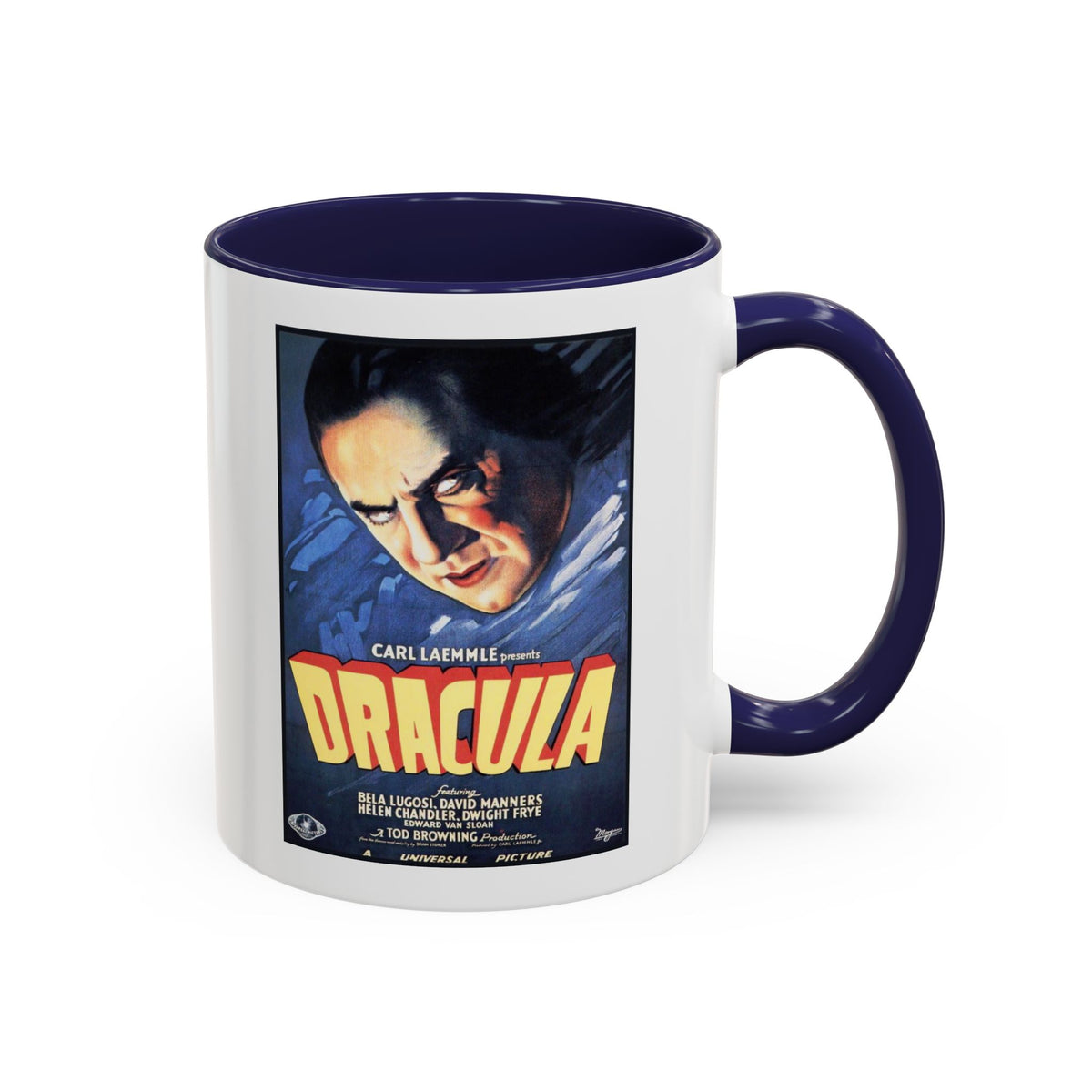 Dracula Vintage Movie Poster Accent Coffee Mug