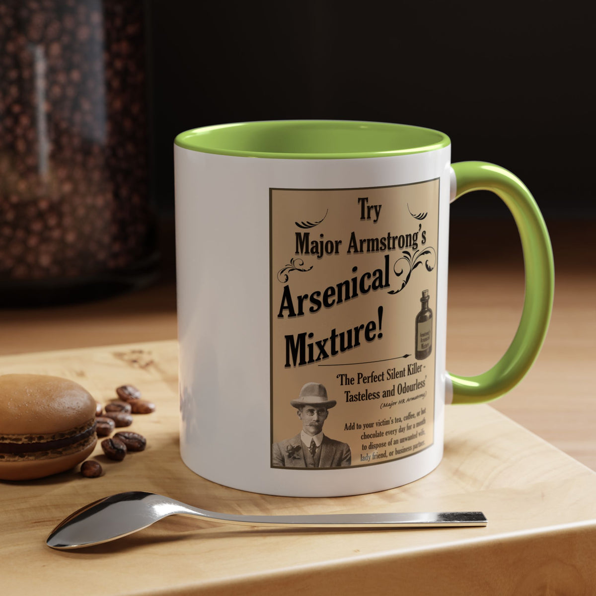 Vintage Arsenical Mixture Coffee Mug - Retro Advertising Accent Mug