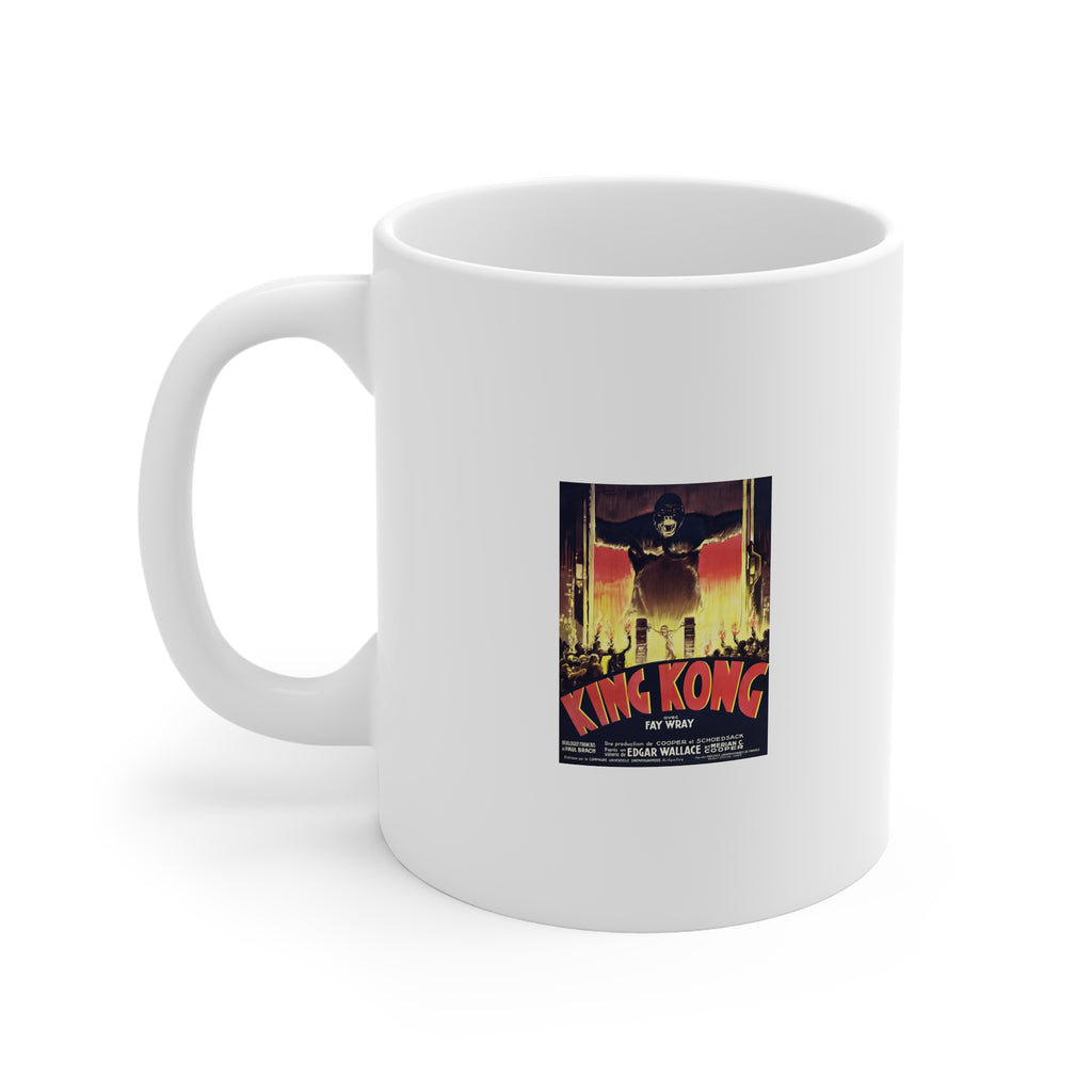 King Kong Movie Poster Mug — Classic Vintage Film Coffee Cup