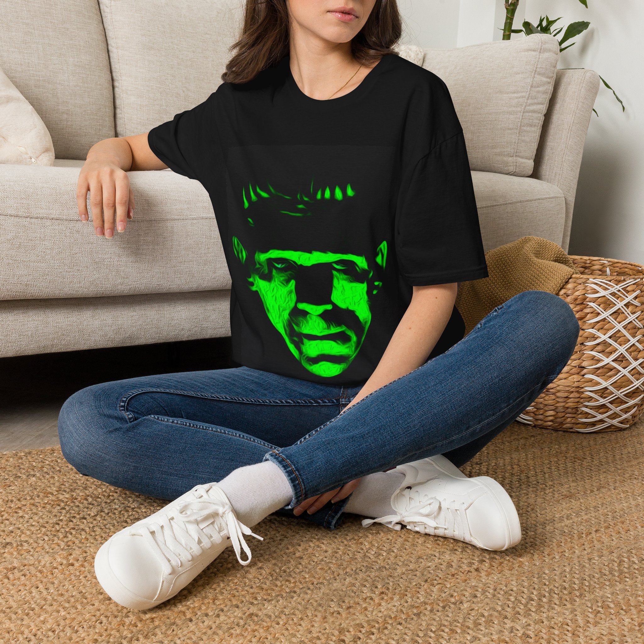 Frankenstein Graphic T-Shirt — Horror Monster Tee for Halloween