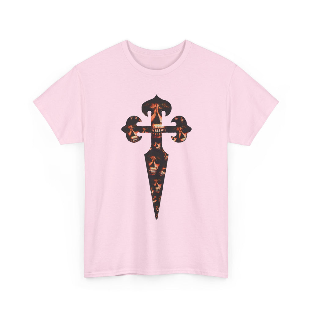 Celtic Skull Dagger Graphic Tee — Gothic Horror Print
