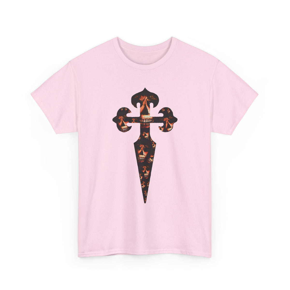 Celtic Skull Dagger Graphic Tee — Gothic Horror Print