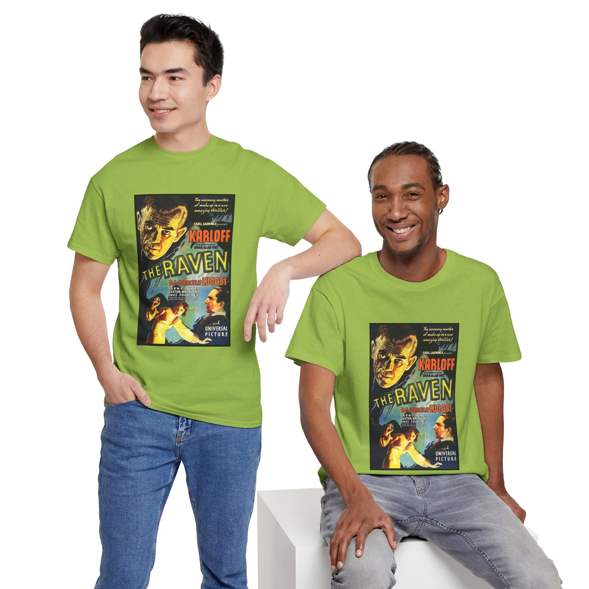 The Raven Vintage Horror Movie Poster T-Shirt
