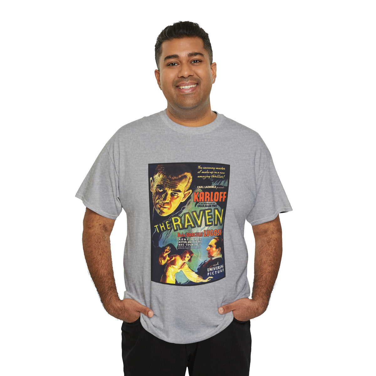 The Raven Vintage Horror Movie Poster T-Shirt