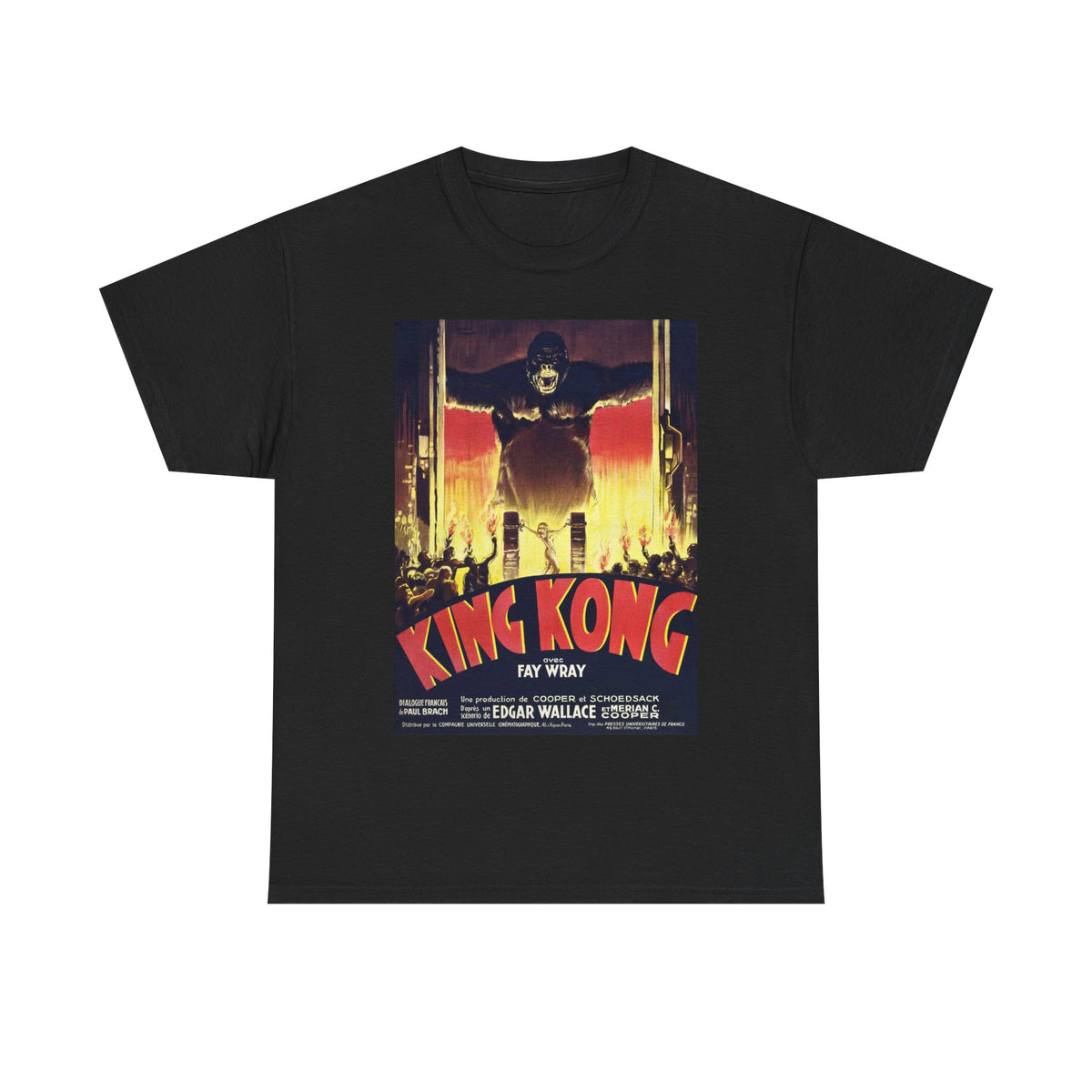 King Kong Poster T-Shirt — Vintage Movie Graphic Tee