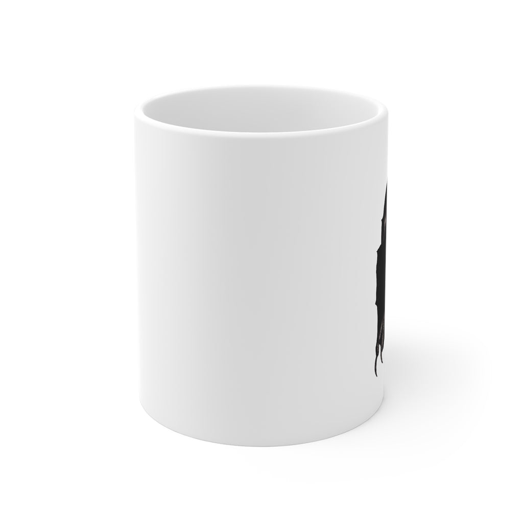 Green Dragon Eye and Claw mug | Ceramic Coffee Cup