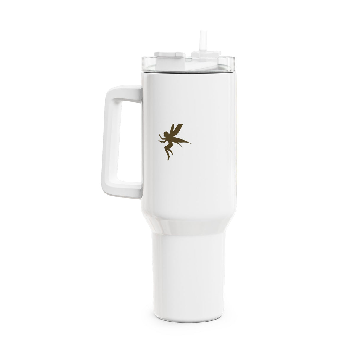 Pixie Piss Tumbler with Handle — Fantasy Potion Label  — Insulated Travel Cup