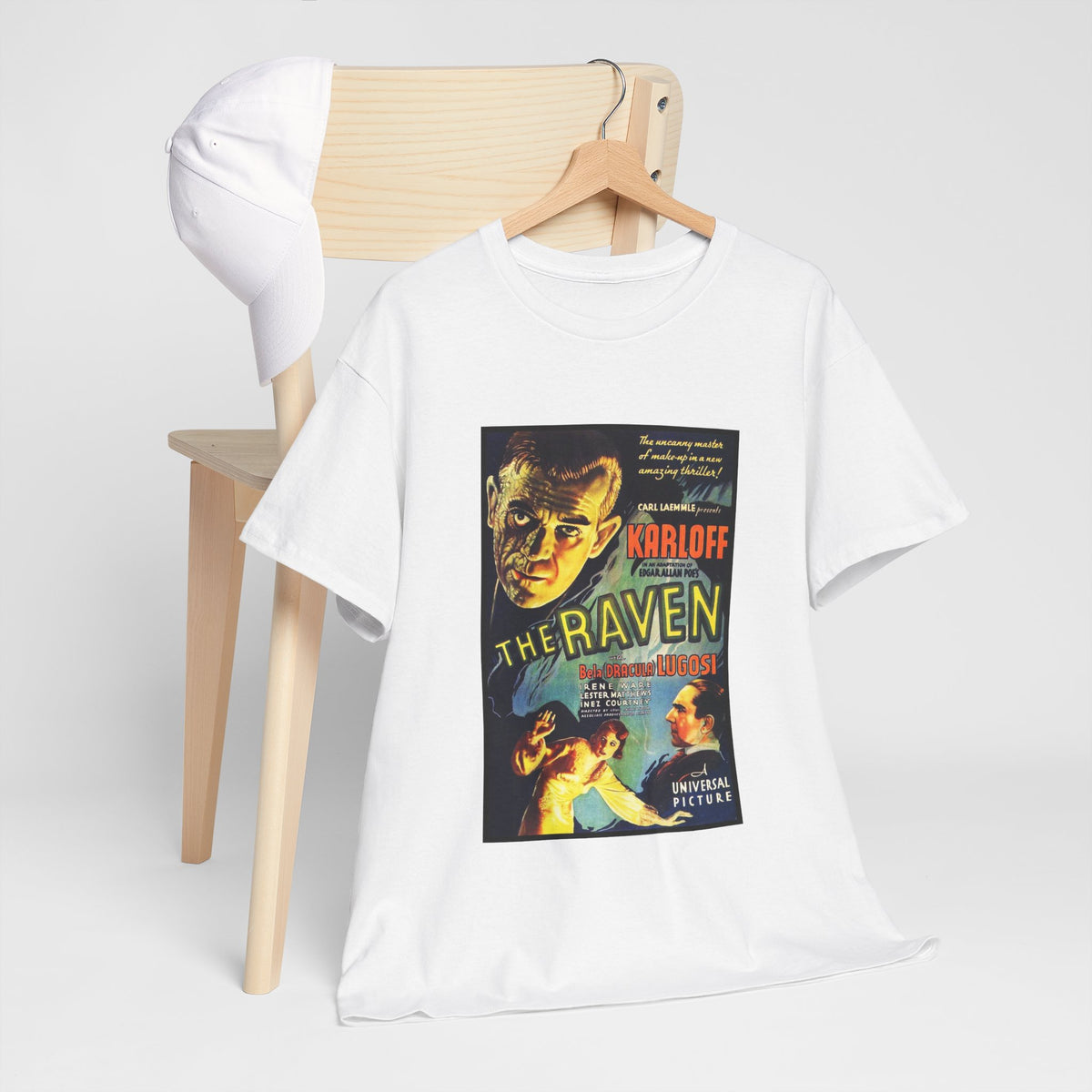 The Raven Vintage Horror Movie Poster T-Shirt