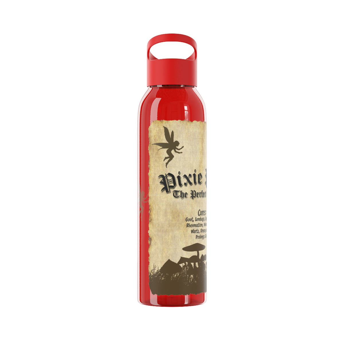 Pixie Piss Water Bottle — Fantasy Fairy Potion Label Drink Bottle