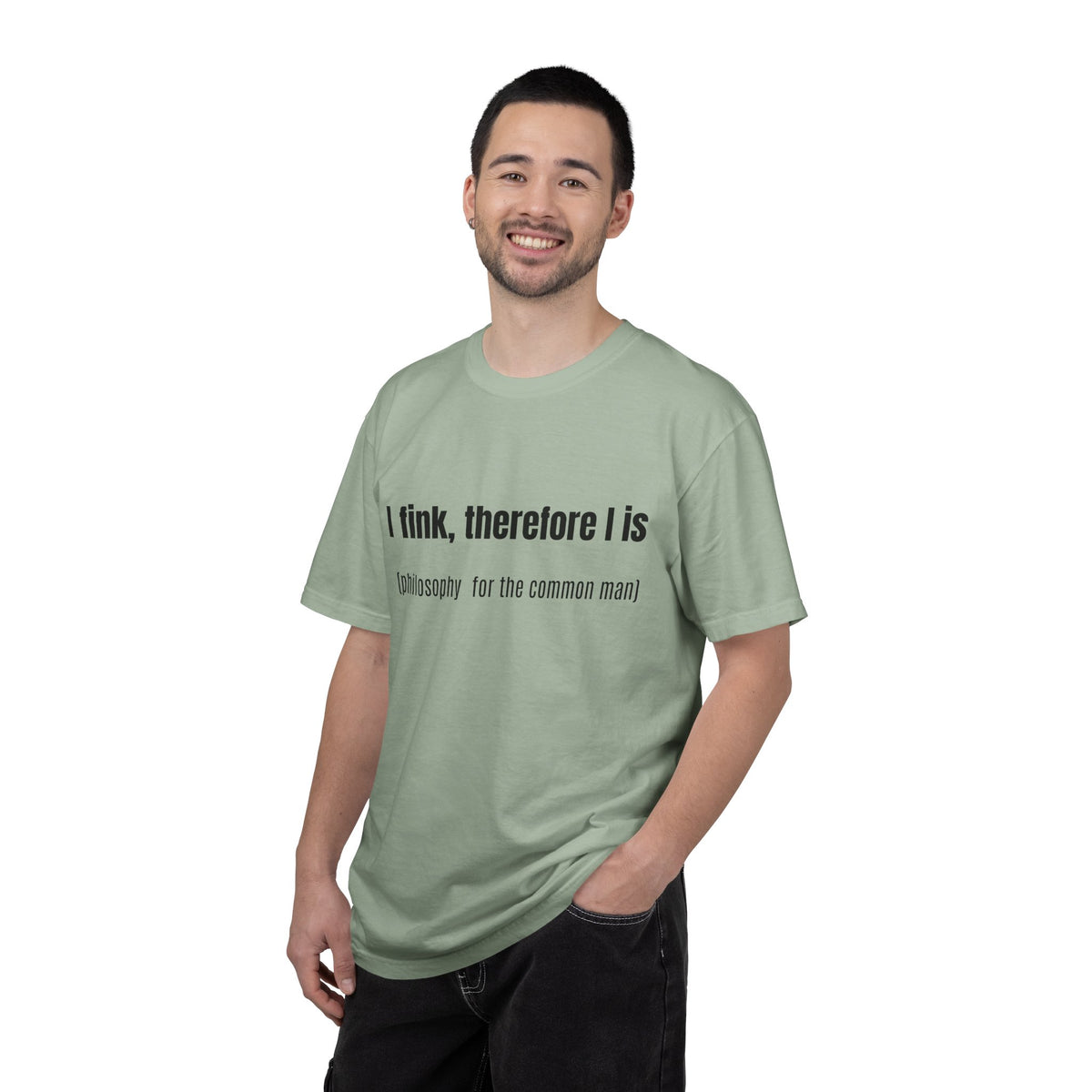 I fink, therefore I is T-Shirt — Funny Surreal Quote Tee