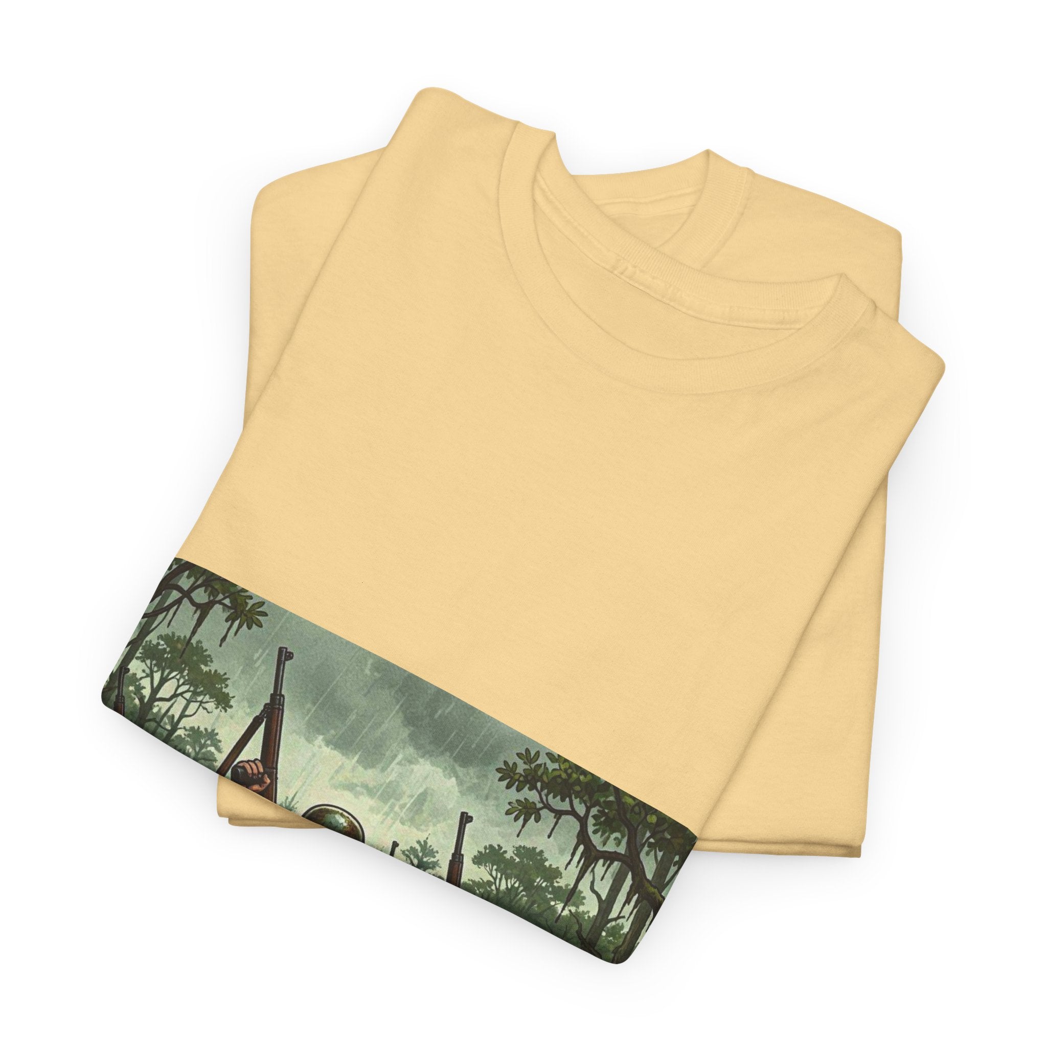 Classic Movies No 23 - Bog Soldiers T-Shirt — Parody Military Swamp Scene