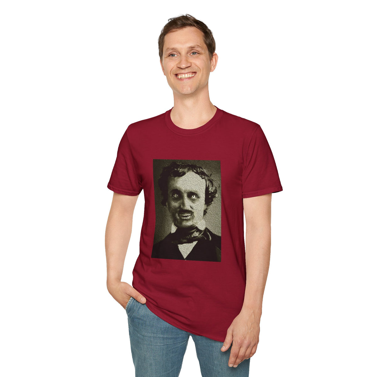 Edgar Allan Poe Vampire Portrait T-Shirt
