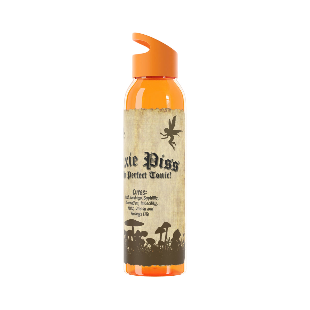 Pixie Piss Water Bottle — Fantasy Fairy Potion Label Drink Bottle