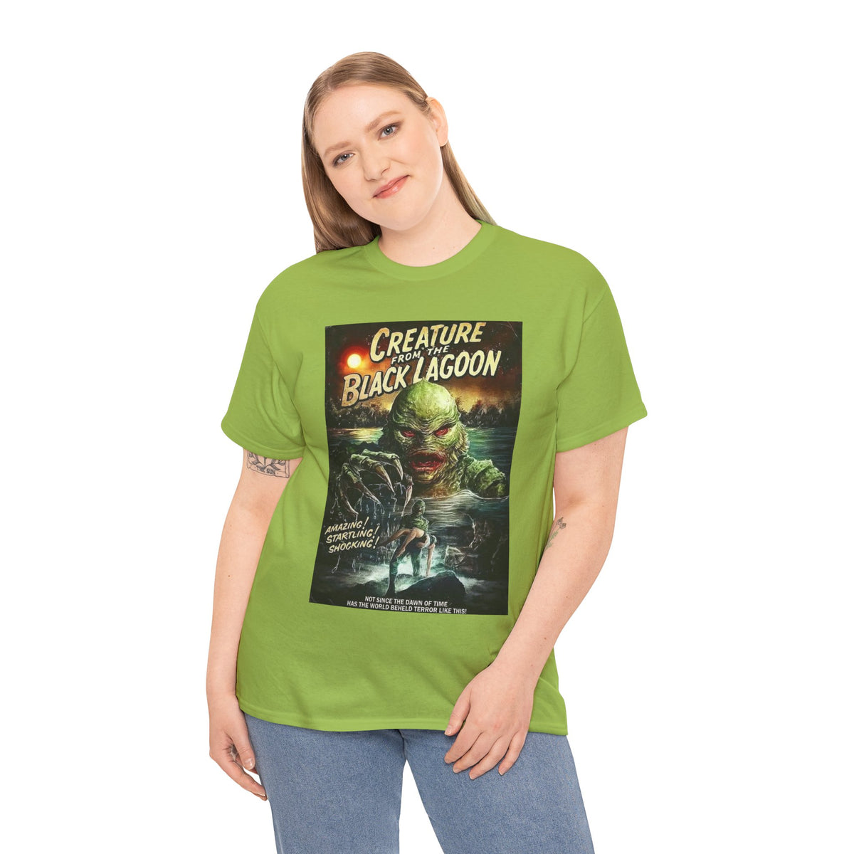 Creature from the Black Lagoon Tee — Retro Monster Movie Poster T-Shirt