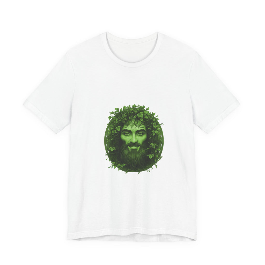 Green Man Nature T-Shirt — Celtic Forest Spirit Tee
