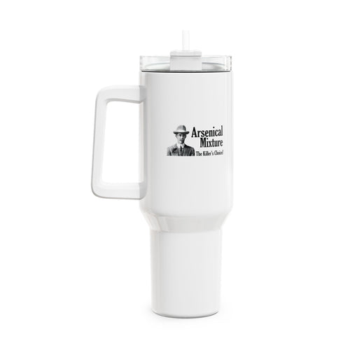 Arsenical Mixture Branded 40oz Tumbler — Humorous Travel Mug