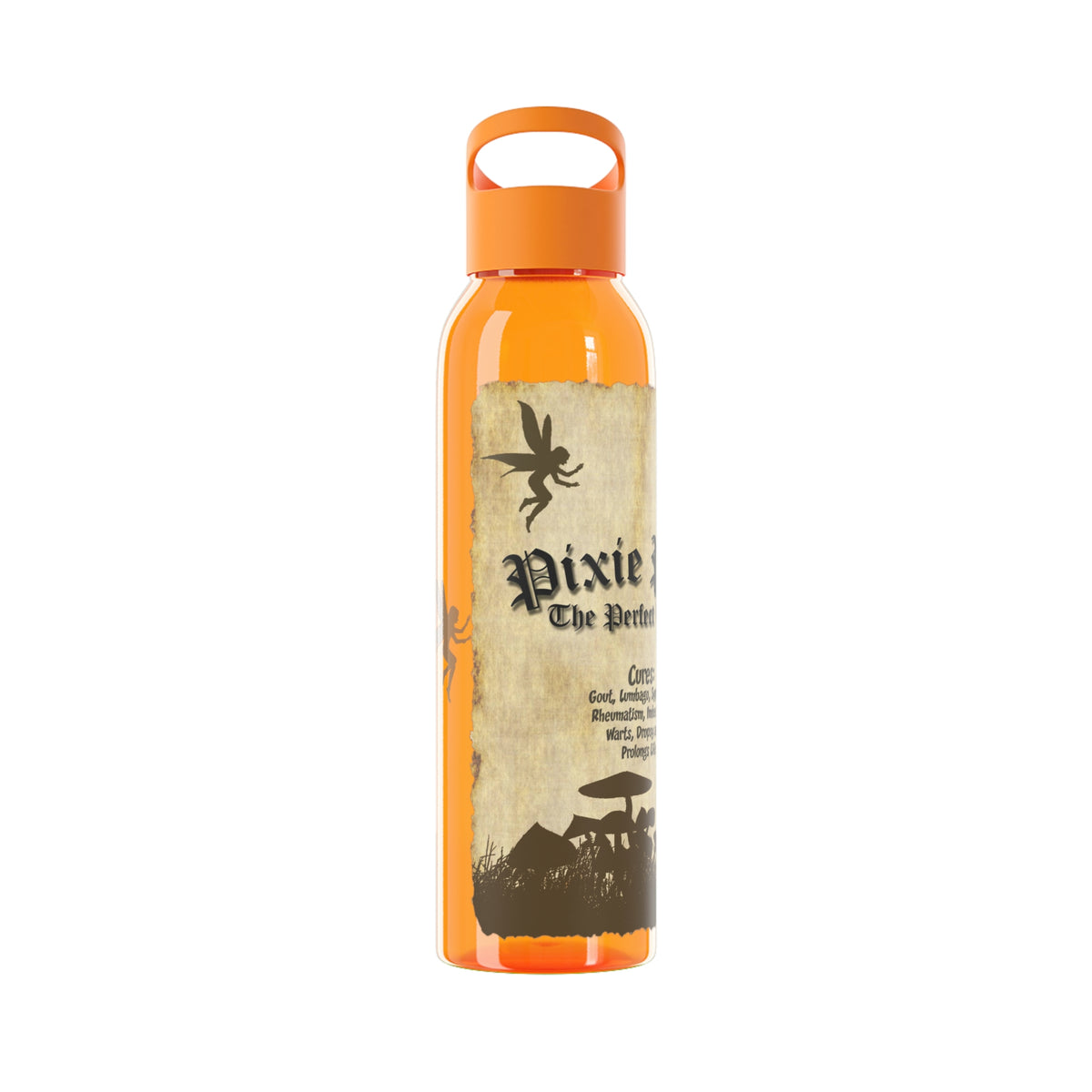 Pixie Piss Water Bottle — Fantasy Fairy Potion Label Drink Bottle