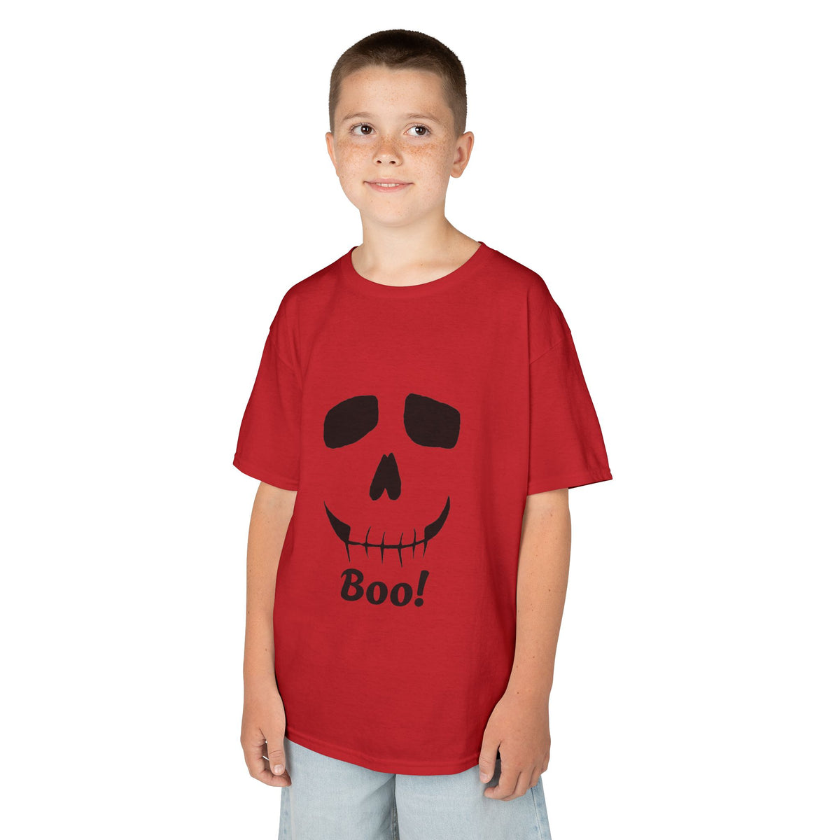 Kids Halloween 'Boo!' Skull Tee