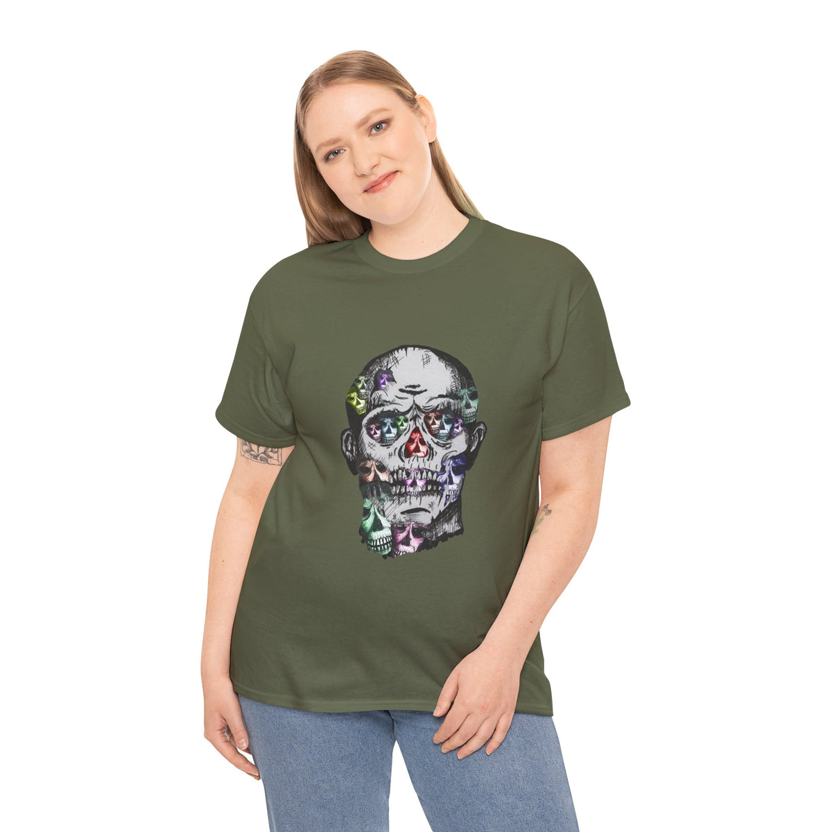 Skulls within a Skull Graphic Tee