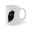 Green Dragon Eye and Claw mug | Ceramic Coffee Cup
