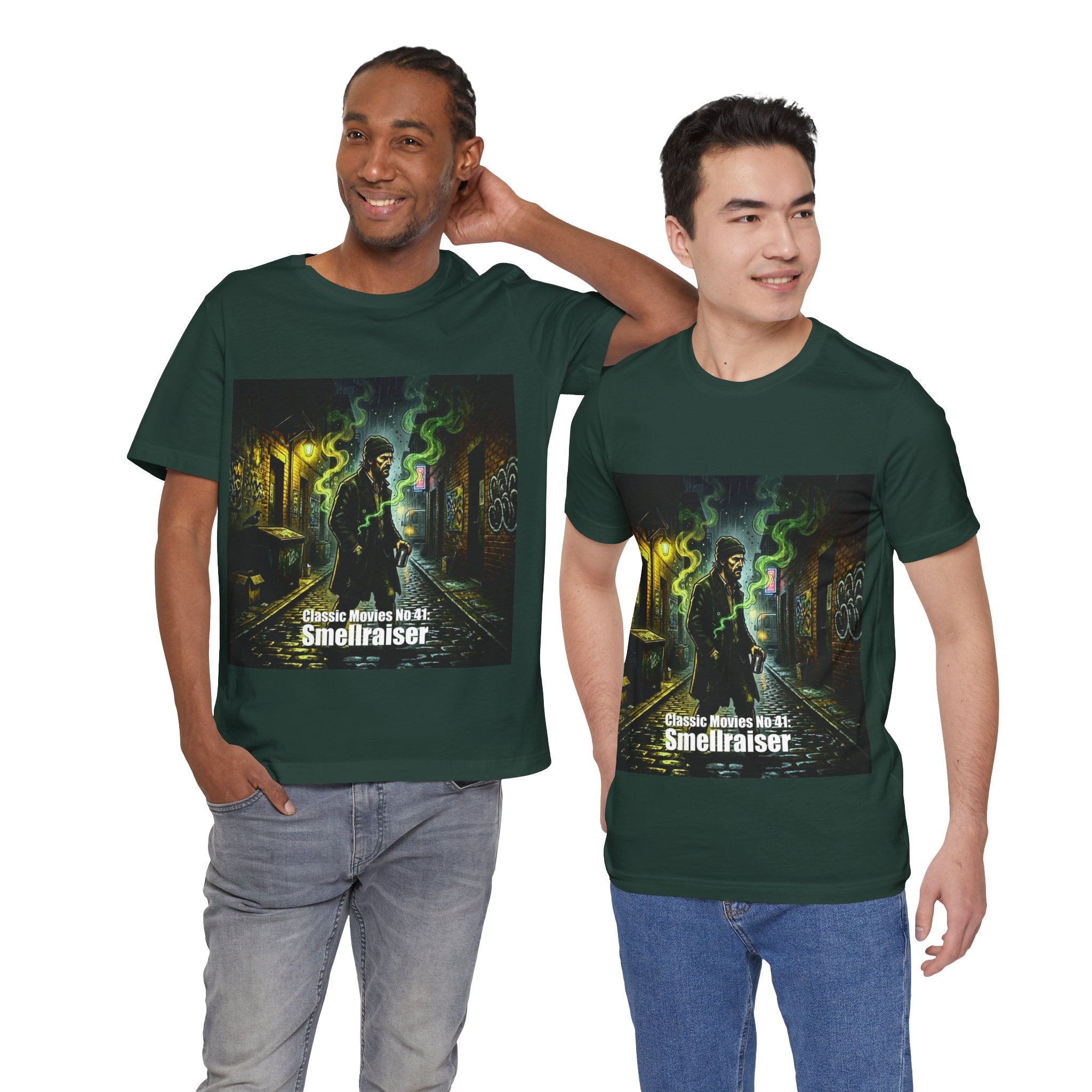 Classic Movies No 41 - Smellraiser T-Shirt | Neon Smoke, Urban Horror