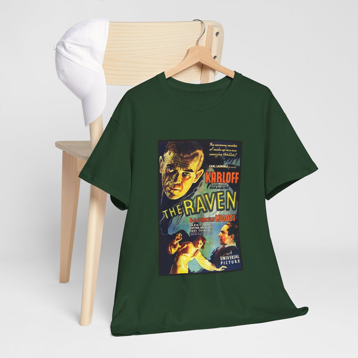 The Raven Vintage Horror Movie Poster T-Shirt