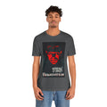 Red Frankenstein Poster T-Shirt | Horror Graphic Tee