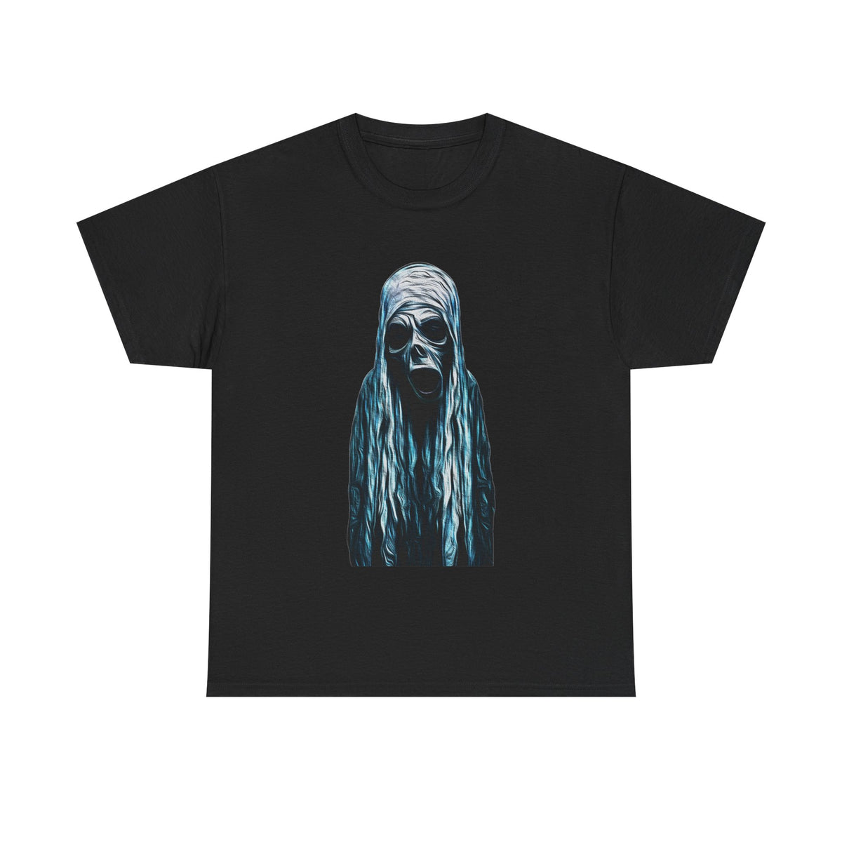 Screaming Ghoul T-Shirt — Gothic Horror Portrait Tee