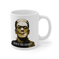 Who's the Daddy? Graphic Frankenstein Coffee Mug, Funny Halloween Gift